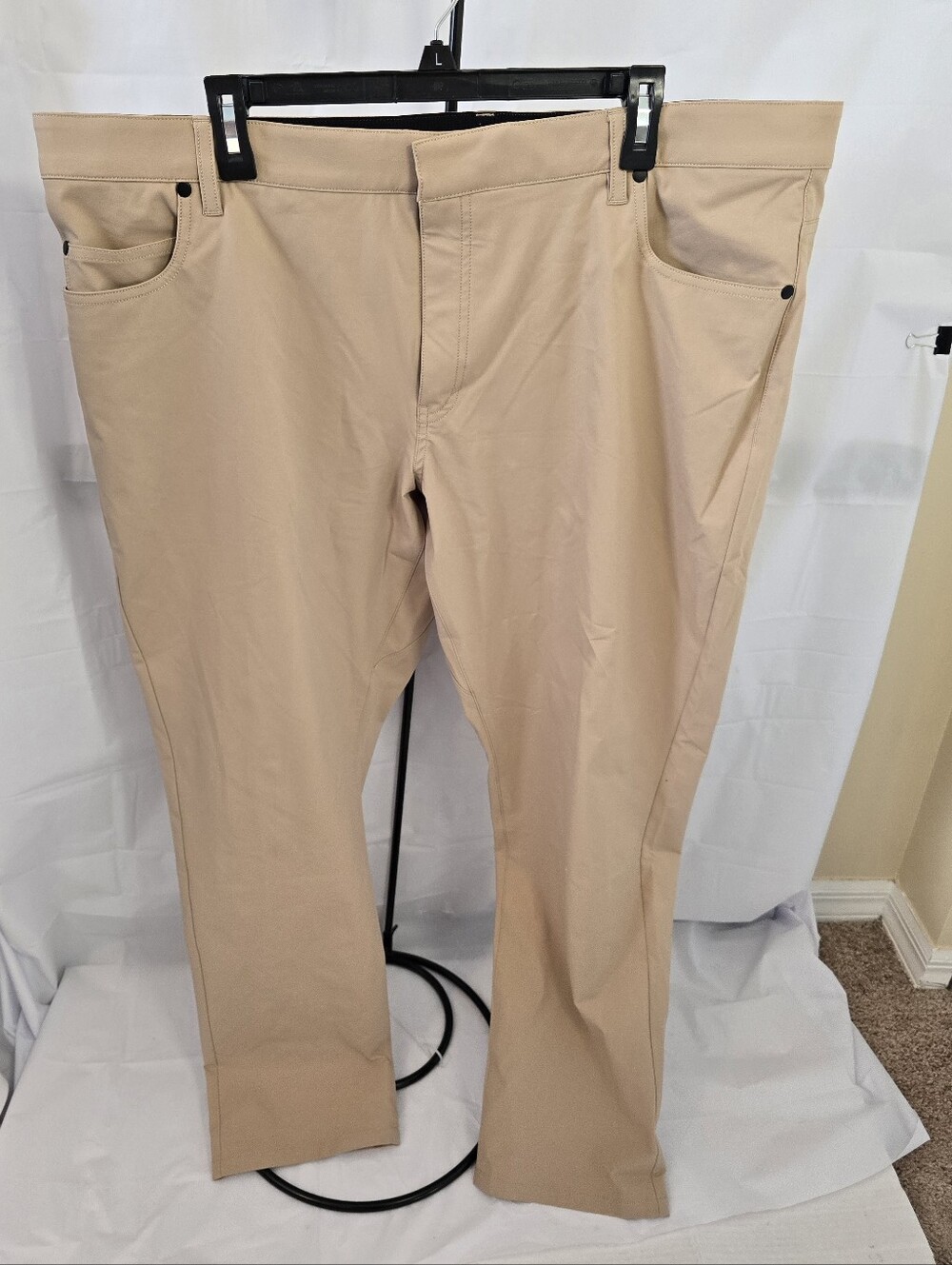 Nike Tour Repel Chino Golf Pants Men's Hemp Beige Tan Tech Performance 42x32